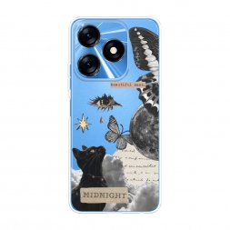 ����������� ����� midnight collage �� Tecno Spark 10C