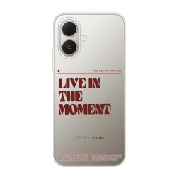 ����������� ����� Live in the moment �� Tecno Spark Go 2