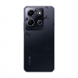 Силиконовый чехол How to tie a bow 2 на Infinix Note 30i