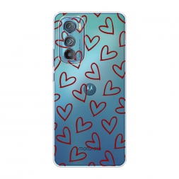 ����������� ����� Little hearts doodles 2 �� Motorola Edge 30