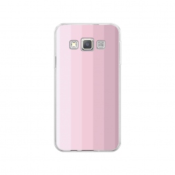 Силиконовый чехол Оттенки розового на Samsung Galaxy A3