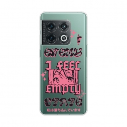Силиконовый чехол Feel empty на OnePlus 10 Pro