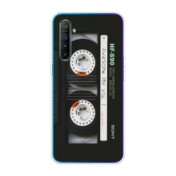 Силиконовый чехол Кассета на Realme XT