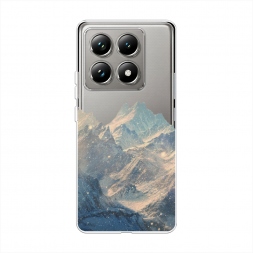 Силиконовый чехол Горы арт 2 на Xiaomi 14T Pro