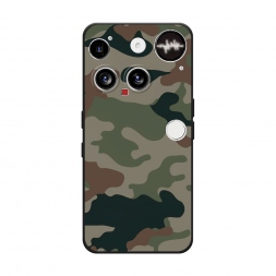 Матовый силиконовый чехол Камуфляж 1 на Nothing Phone 3