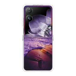 Силиконовый чехол Закат на пляже на Xiaomi Mix Flip
