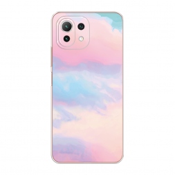 Силиконовый чехол Розовые облака на Xiaomi Mi 11 Lite
