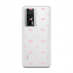 Силиконовый чехол Простые бантики 3 на Poco F5 Pro