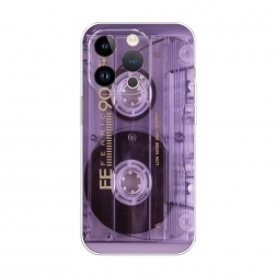 Силиконовый чехол Кассета фото на iPhone 14 Pro
