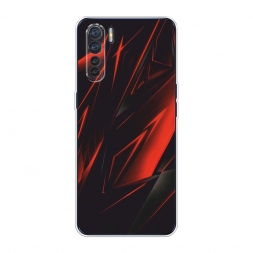 Силиконовый чехол Игровой фон на Oppo A91
