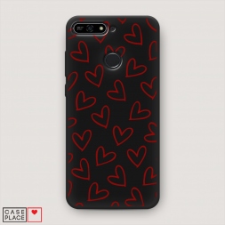 ������� ����������� ����� Little hearts doodles 2 �� Honor 7A Pro