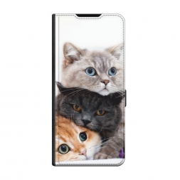 Чехол-книжка Premium Пушистые мордашки на iPhone 16