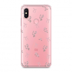 Силиконовый чехол Розы и ленточки на Xiaomi Redmi S2 (Redmi Y2)