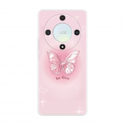 Силиконовый чехол be free butterfly 3 на Honor X9A