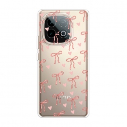 Силиконовый чехол Бантики и сердечки на Vivo IQOO Neo 10
