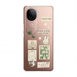 Силиконовый чехол dream a little на Vivo V40e