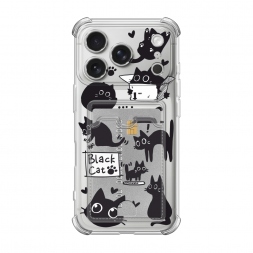 ������ Black cat doodles �� iPhone 17 Pro Max