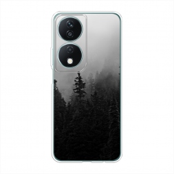 Силиконовый чехол Туманный лес на Honor X7b