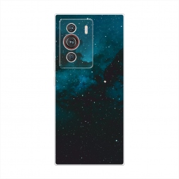 Силиконовый чехол Синий космос на ZTE Nubia Z40 Pro