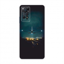 Силиконовый чехол Ночной рейс на Xiaomi Redmi Note 11 Pro
