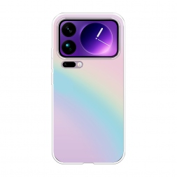 Силиконовый чехол Нежная радуга на Xiaomi 17 Pro Max