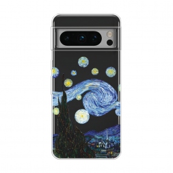 Силиконовый чехол Ночь Ван Гога на Google Pixel 8 Pro
