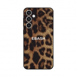 Матовый силиконовый чехол Ebash на леопарде на Samsung Galaxy S23 FE 5G