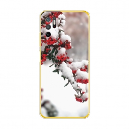 Силиконовый чехол Зима 8 на Xiaomi Poco M3 Pro