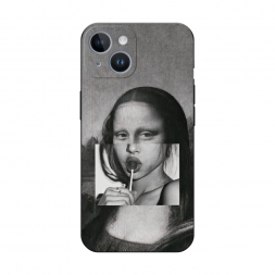 ������� ����������� ����� Mona Lisa sucking lollipop �� iPhone 14