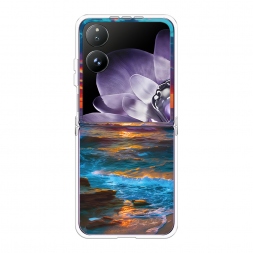 Силиконовый чехол Море на фоне заката на Xiaomi Mix Flip