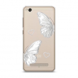 ����������� ����� white butterflies 2 �� Xiaomi Redmi 4A
