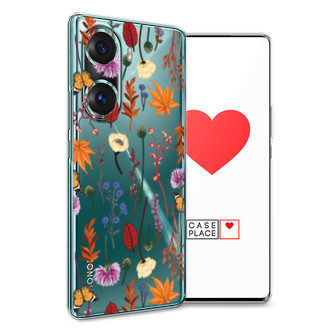 ����������� ����� Orange Purple flowers �� Honor 60 Pro 