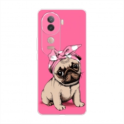 Силиконовый чехол Dog Pin-Up на Vivo V40e