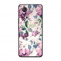 Матовый силиконовый чехол Акварельная нежность на Huawei Nova 9