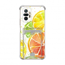 Карман Цитрусовые на Xiaomi Redmi Note 10 Pro