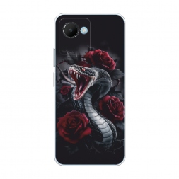 Силиконовый чехол Dark snake на Realme C30S 4G