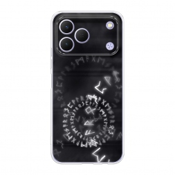 Силиконовый чехол Руны на Tecno Spark 50