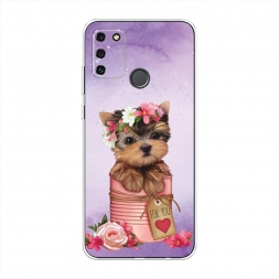 Силиконовый чехол Пёсик для тебя на Honor 9A