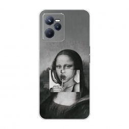 ����������� ����� Mona Lisa sucking lollipop �� Realme C35