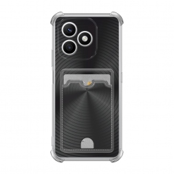 Карман Чёрный винил на Honor X8d