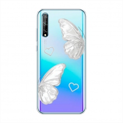 ����������� ����� white butterflies 2 �� Huawei P Smart S