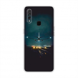 Силиконовый чехол Ночной рейс на Oppo A31