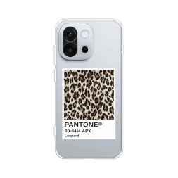 Силиконовый чехол Pantone leopard на OnePlus 13T