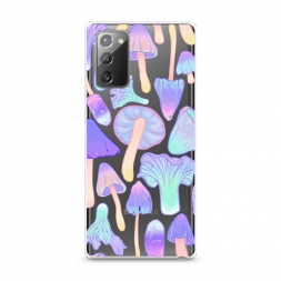 Силиконовый чехол Пастельные грибы на Samsung Galaxy Note 20