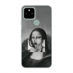����������� ����� Mona Lisa sucking lollipop �� Google Pixel 5