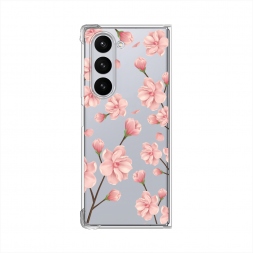 Силиконовый чехол Весенние бутоны на Samsung Galaxy Z Fold 6