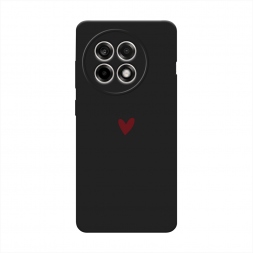 Матовый силиконовый чехол Маленькое красное сердечко на Oneplus 13R