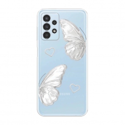Силиконовый чехол white butterflies 2 на Samsung Galaxy A13