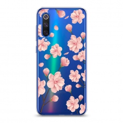 Силиконовый чехол Весенние бутоны на Xiaomi Mi9 SE