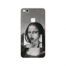 ����������� ����� Mona Lisa sucking lollipop �� Huawei P10 Lite